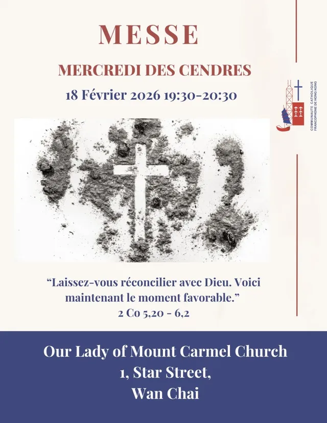 Messe Mercredi des Cendres – OLMC Wanchai