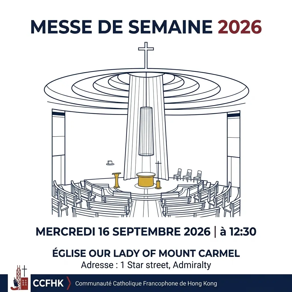 Messe à Admiralty le 16 Septembre 2026 à 12h30