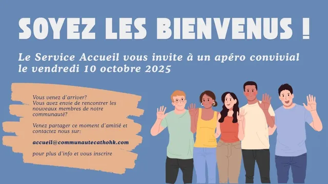 Apero de bienvenue 10 Octobre a Tai Tam