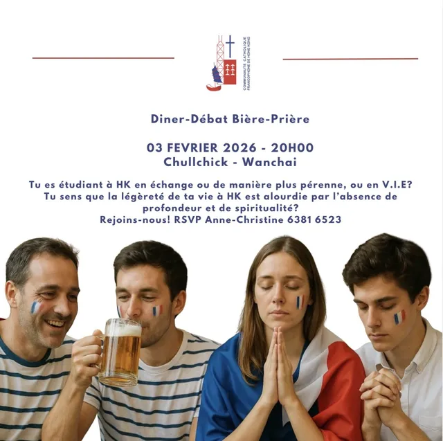 Bière-Prière 03 Février à Wanchai