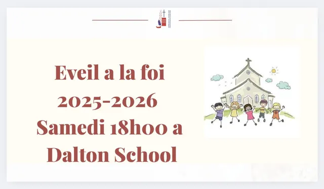 Eveil a la foi 2025-2026