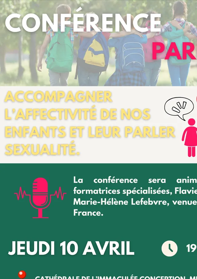 Grandir dans la foi : Les prochaines conférences et formations