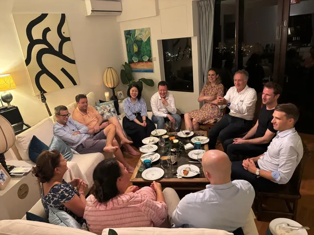 Le Premier Apéro Dinatoire pour les nouveaux a HK a eu lieu le 10 Octobre!