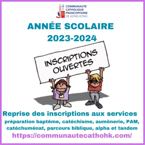 Les annonces paroissiales  – semaine du 28 août 2023