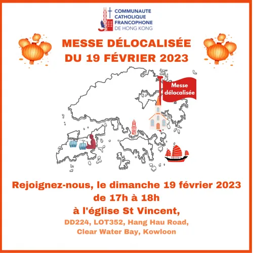 Les annonces paroissiales  – semaine du 6 février 2023