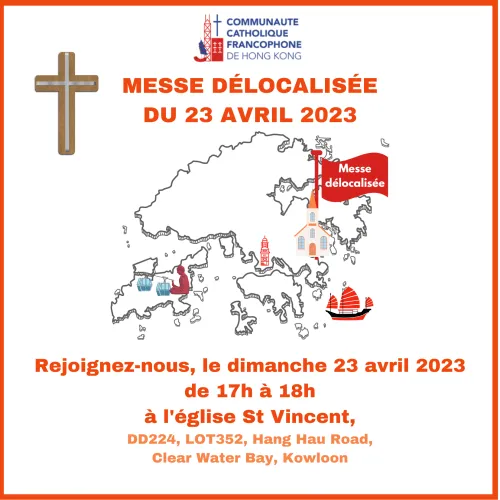 Les annonces paroissiales  – semaine du 17 avril 2023