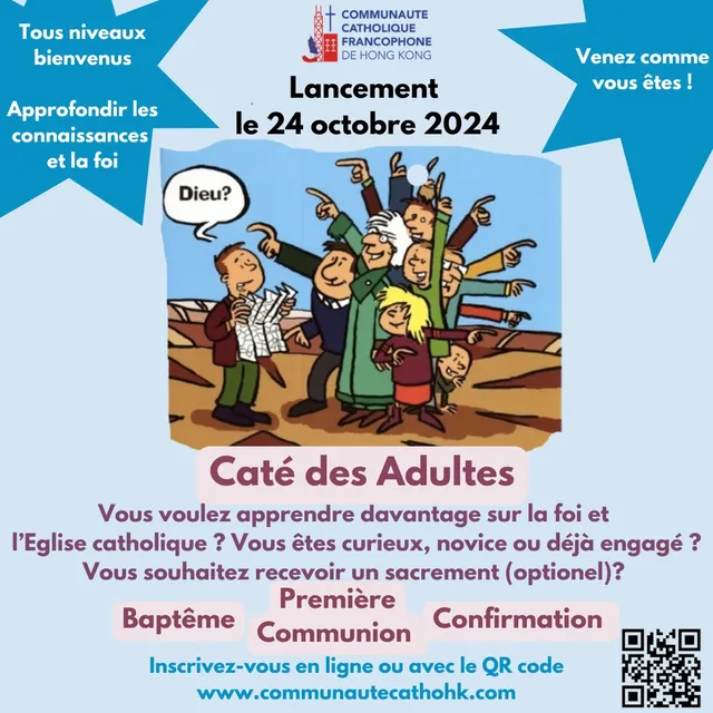 Les annonces paroissiales – semaine du 14 octobre 2024