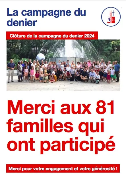 Les annonces paroissiales – semaine du 22 Avril 2024