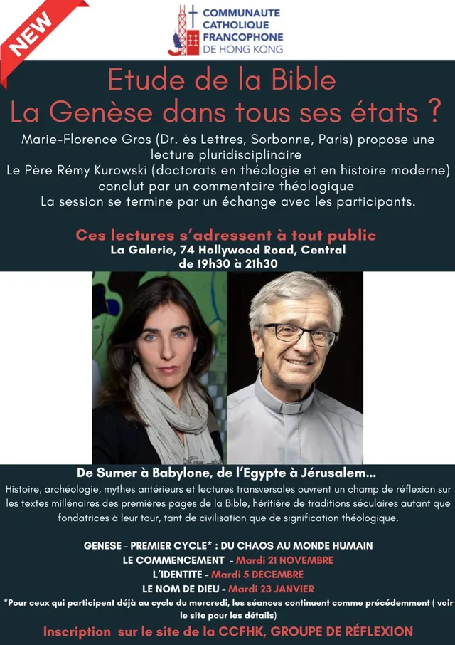 Les annonces paroissiales  – semaine du 16 octobre 2023