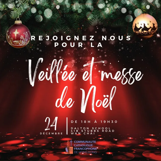 Les annonces paroissiales – semaine du 16  décembre 2024