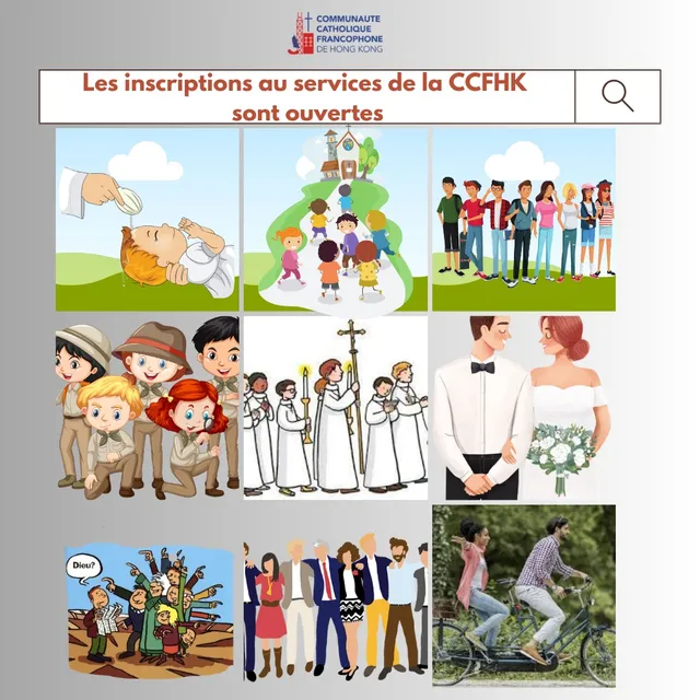 Les annonces paroissiales – semaine du 19 août 2024