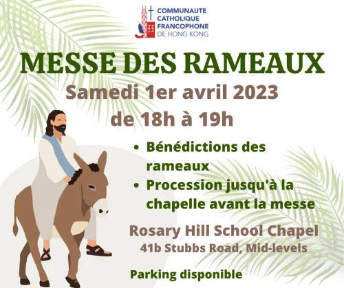 Les annonces paroissiales  – semaine du 20 mars 2023
