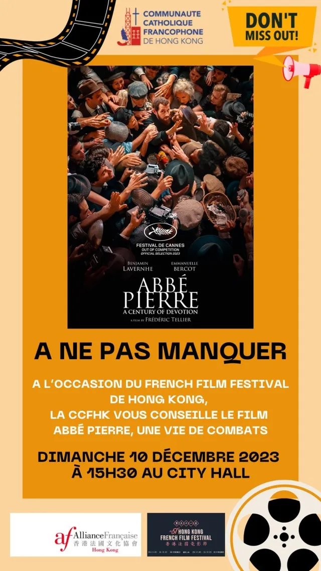 Les annonces paroissiales  – semaine du 4 décembre 2023