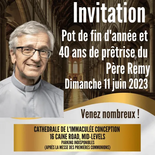 Les annonces paroissiales  – semaine du 5 juin 2023