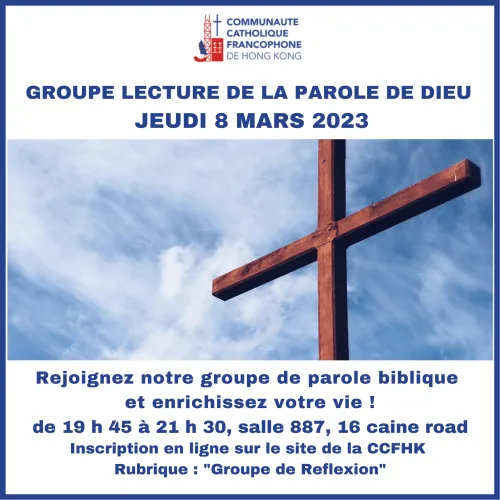 Les annonces paroissiales  – semaine du 6 mars 2023