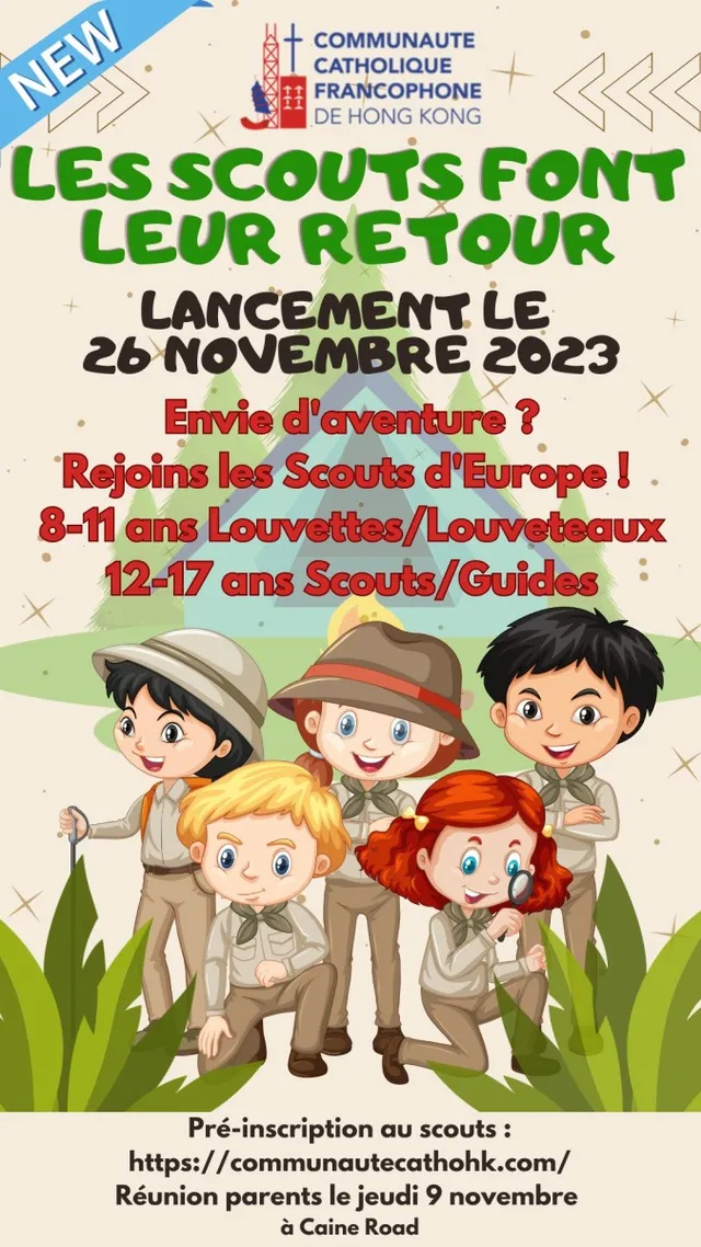 Les annonces paroissiales  – semaine du 30 octobre 2023