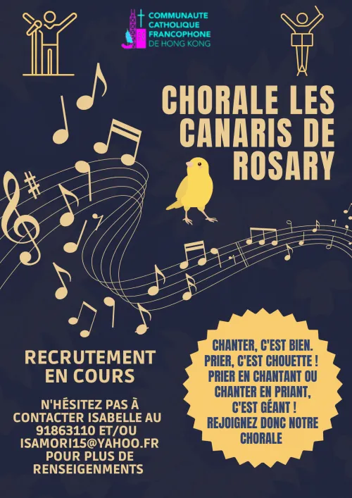 Les annonces paroissiales  – semaine du 7 novembre