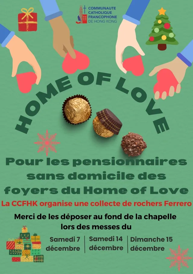 Les annonces paroissiales – semaine du 9  décembre 2024