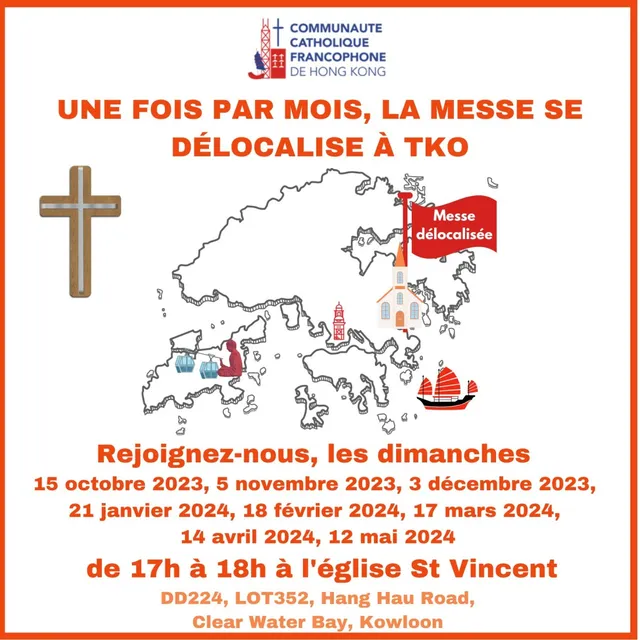 Les annonces paroissiales  – semaine du 9 octobre 2023