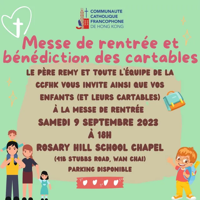 Les messes de septembre 2023