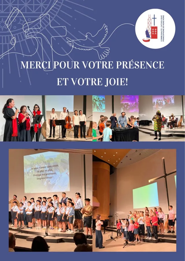 Merci d’être venus au concert!