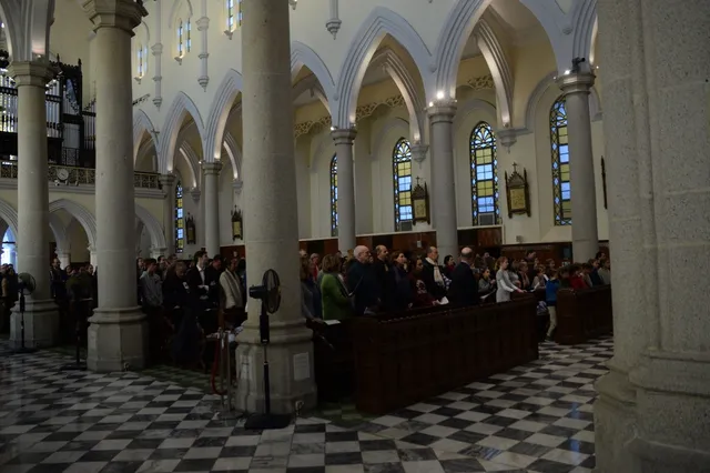 Messe à la cathédrale et voeux du père Rémy