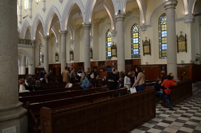 Messe à la cathédrale et voeux du père Rémy