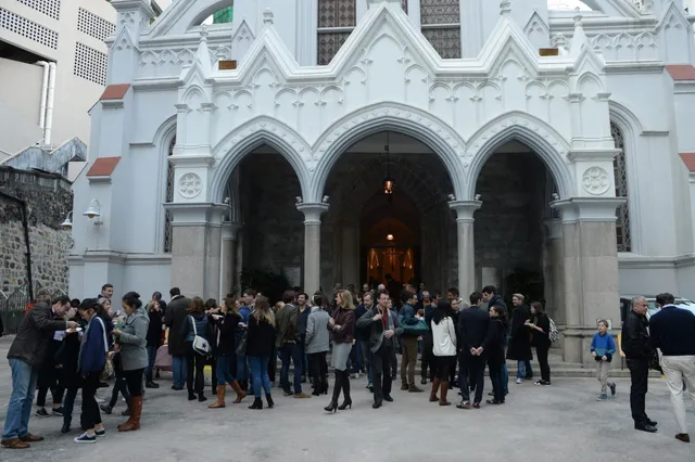 Messe à la cathédrale et voeux du père Rémy