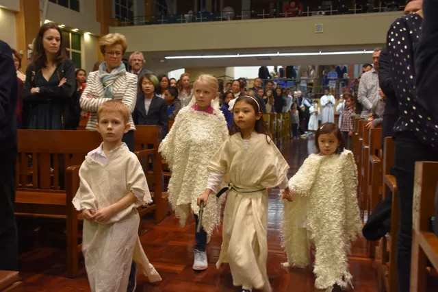 La messe de Noël en images