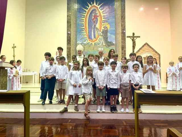 Messe des Premières Communions présidée par Mgr. Lalanne (16 Mai 2026)