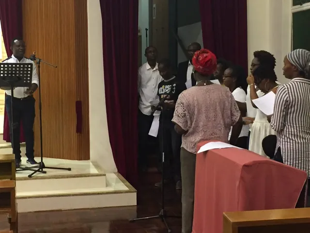 Une messe au rythme africain
