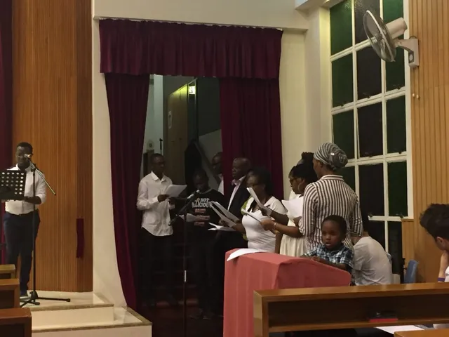 Une messe au rythme africain