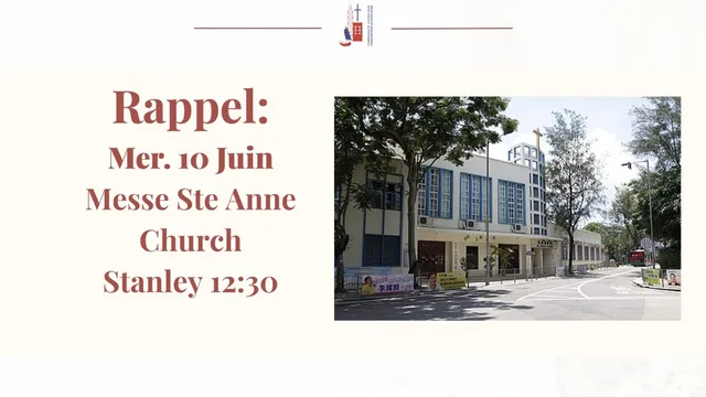 Messe Stanley – Mercredi 10 Juin 2026