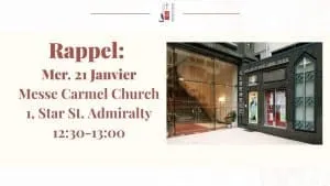 Rappel: Messe 21 Janvier – Admiralty