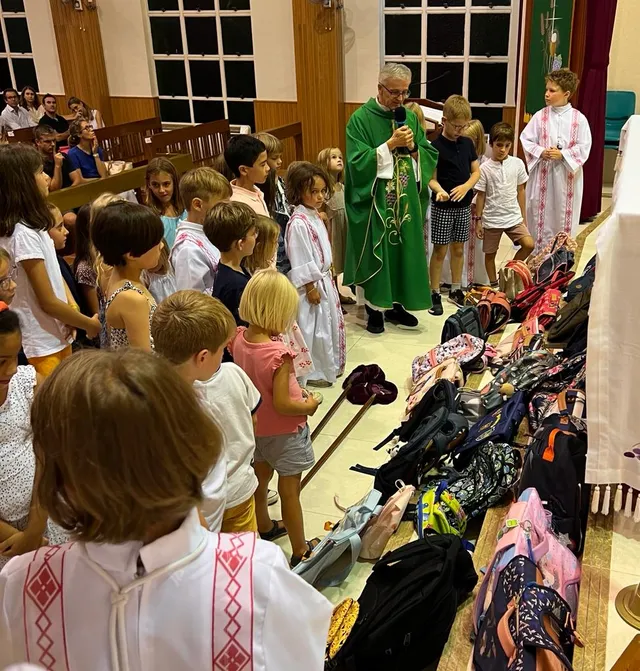 Retour sur la messe de rentrée et de bénédiction des cartables
