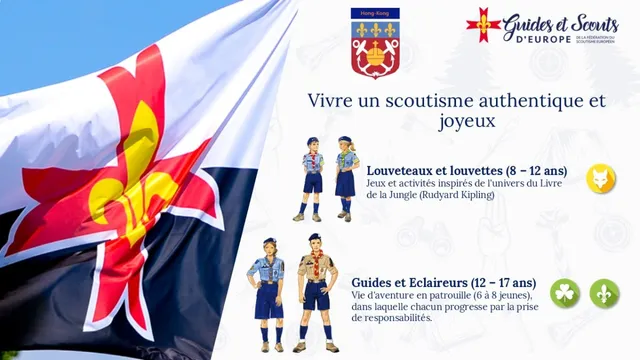 Scoutisme (de 8 à 17 ans)